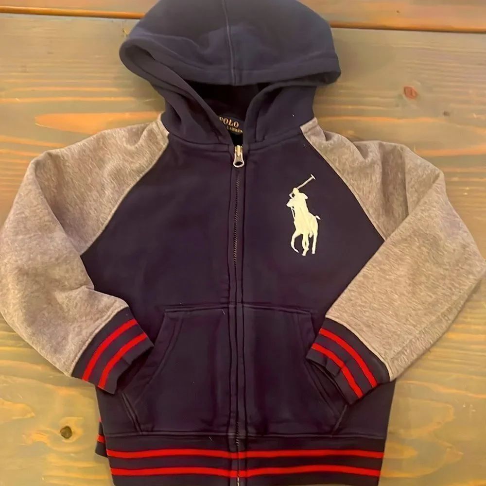 Polo Zip Up Hoodie